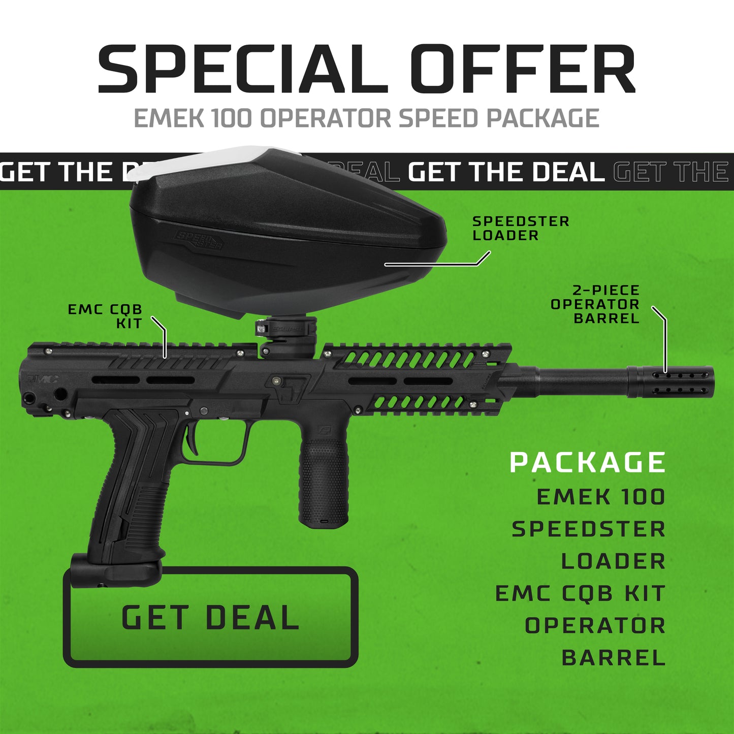 Eclipse Operator Speed Package Deal for EMEK100 Black