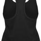 Eclipse Girls Racer Vest Black Mint/Coral