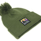 Eclipse Horizon Pom Beanie Moss Green