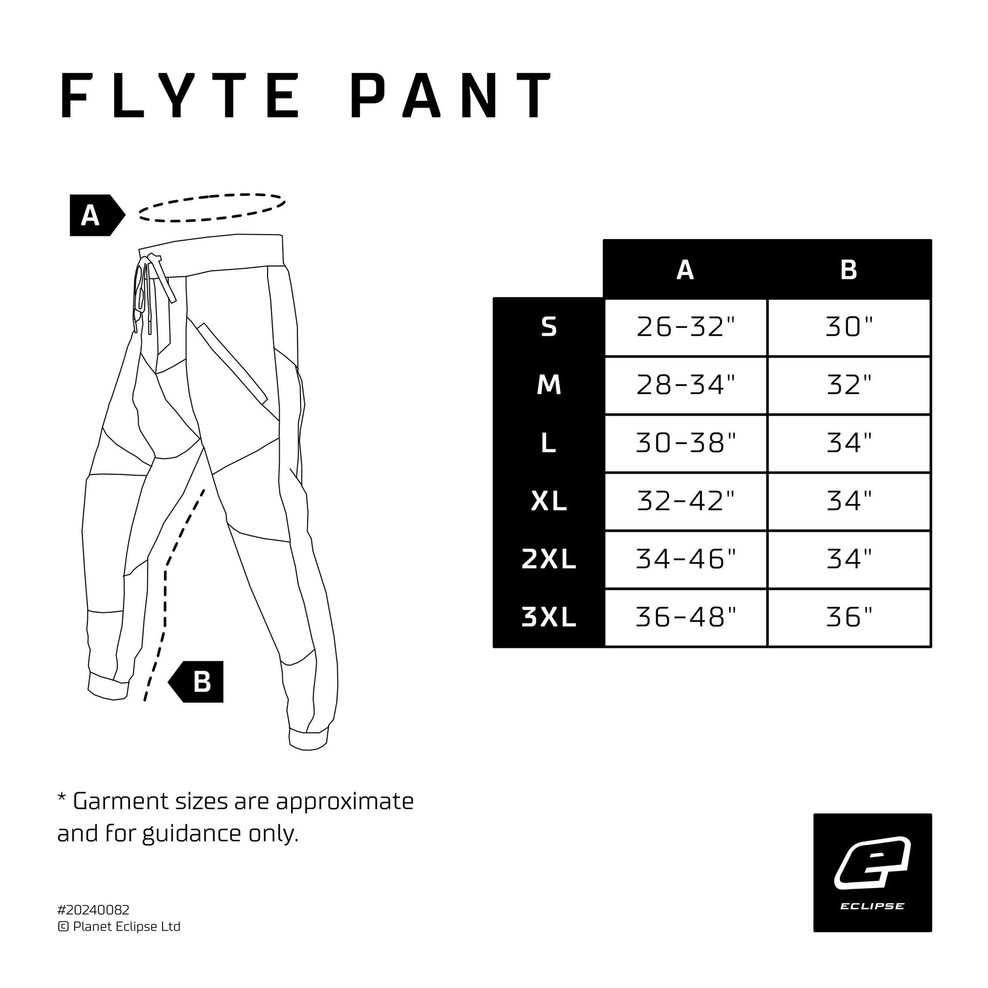 NEW Planet Eclipse Flyte Jogger Pants - Ref - XXX-Large NEW Planet Eclipse Flyte Jogger Pants - Ref - XXX-Large