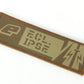 Eclipse Tactical Sword Woven Velcro Patch HDE Earth