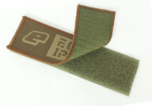 Eclipse Tactical Sword Woven Velcro Patch HDE Earth