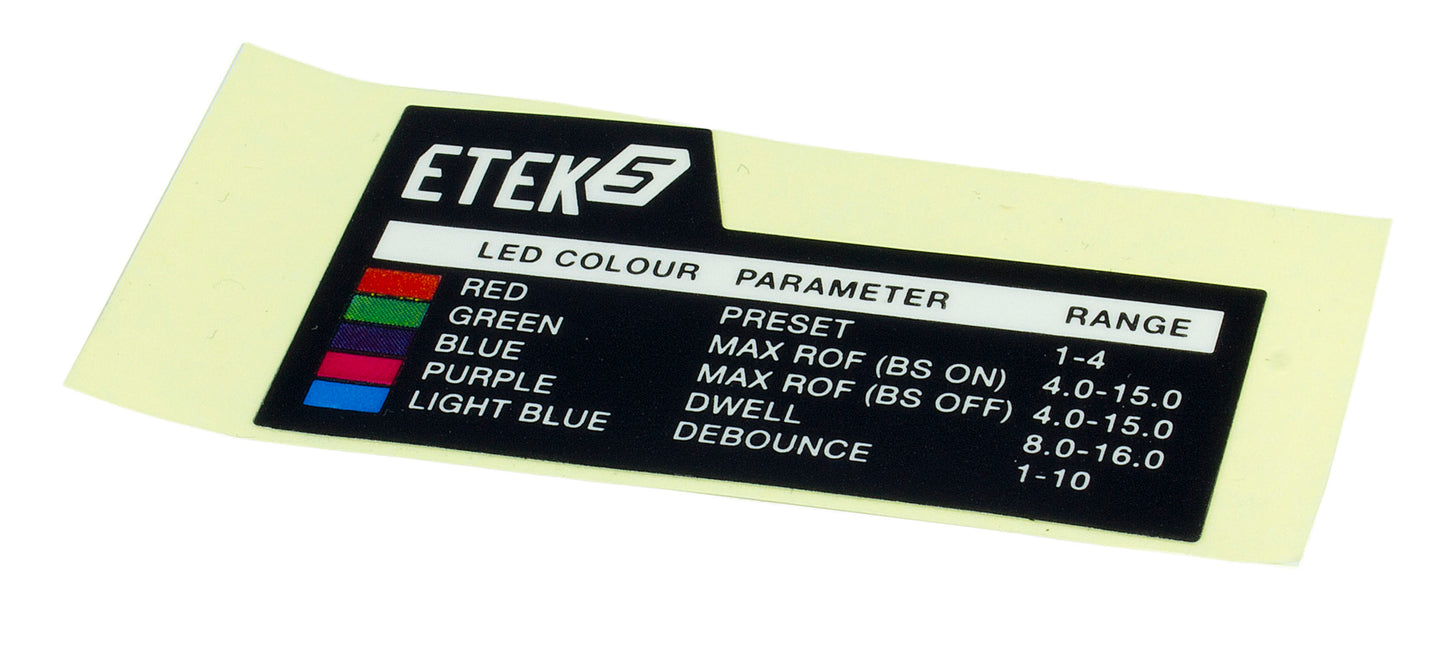 Eclipse Etek5 Grip Sticker