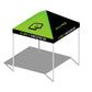 Eclipse Pop-up Tent Green 3mx3m (Tent & Roof)