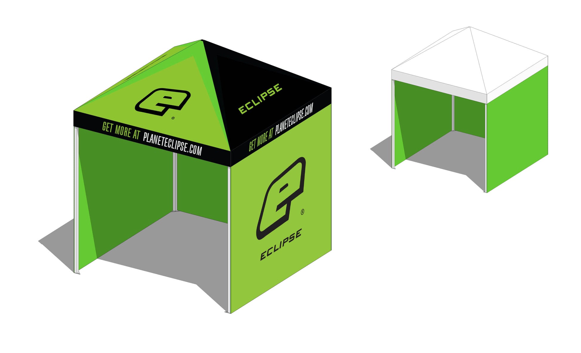 eclipse tent Eclipse Tent Sides Green (set of 3) – Planet Eclipse USA